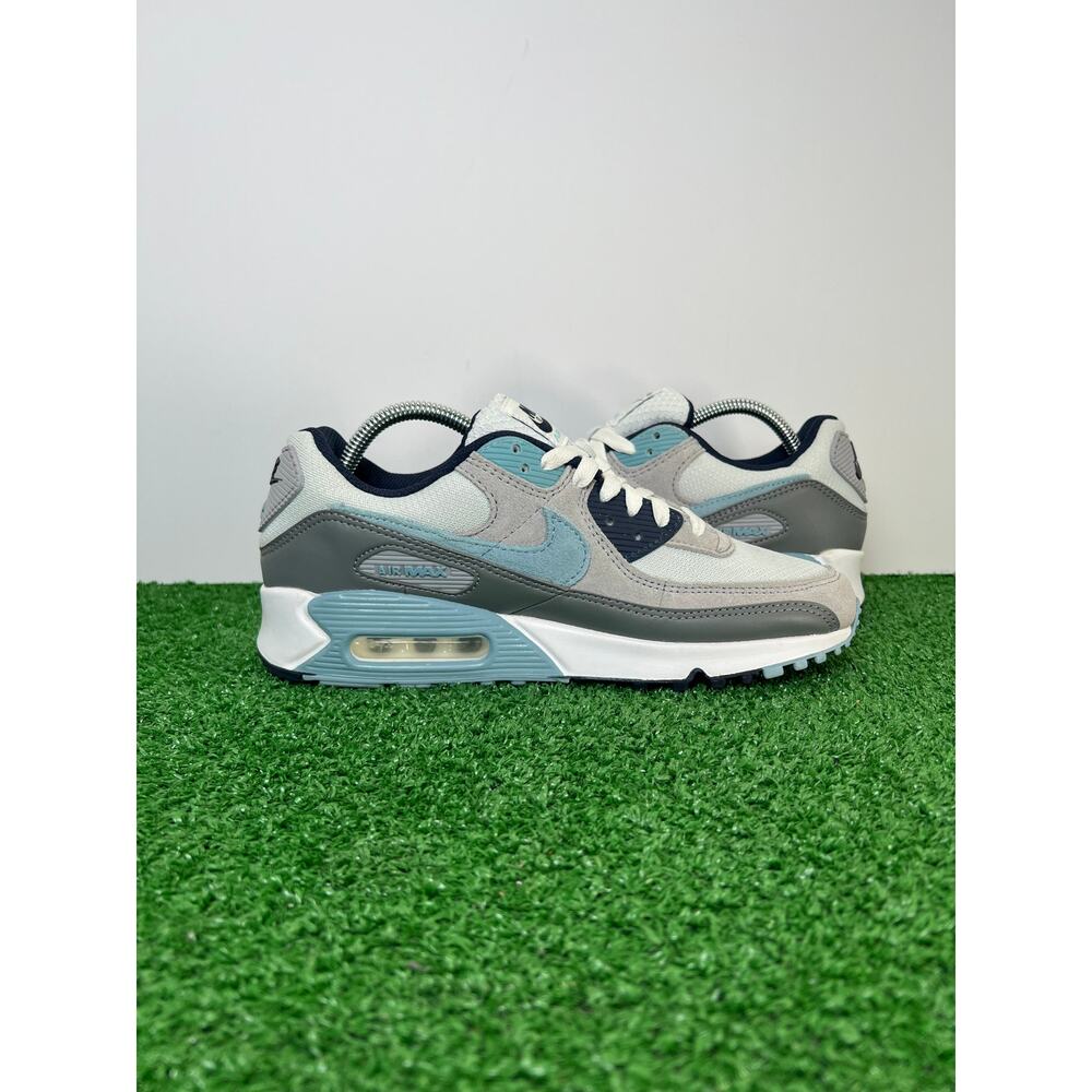 Nike Air Max 90 Pure Platinum Warm Blue DM0029-003 Size 8.5 - Picture 5 of 9